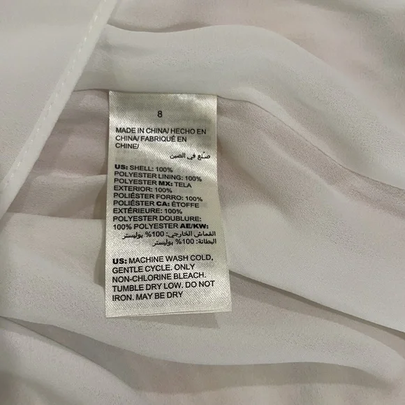 White House Black Market Pleated Blouse - Picture 11 of 13